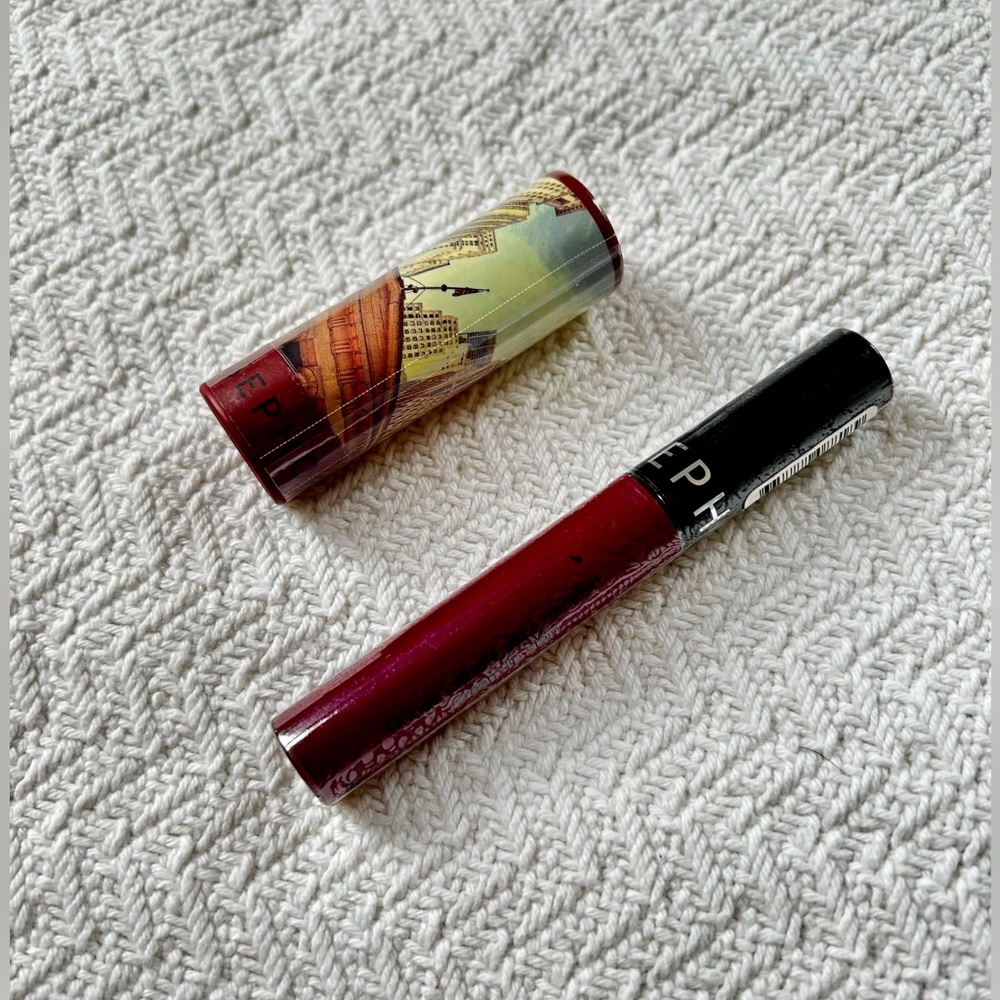 New Sephora Collection Cream Lip Stain & Lipstick (lot of 2)